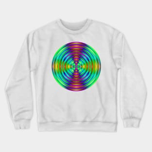 shiny circle Crewneck Sweatshirt